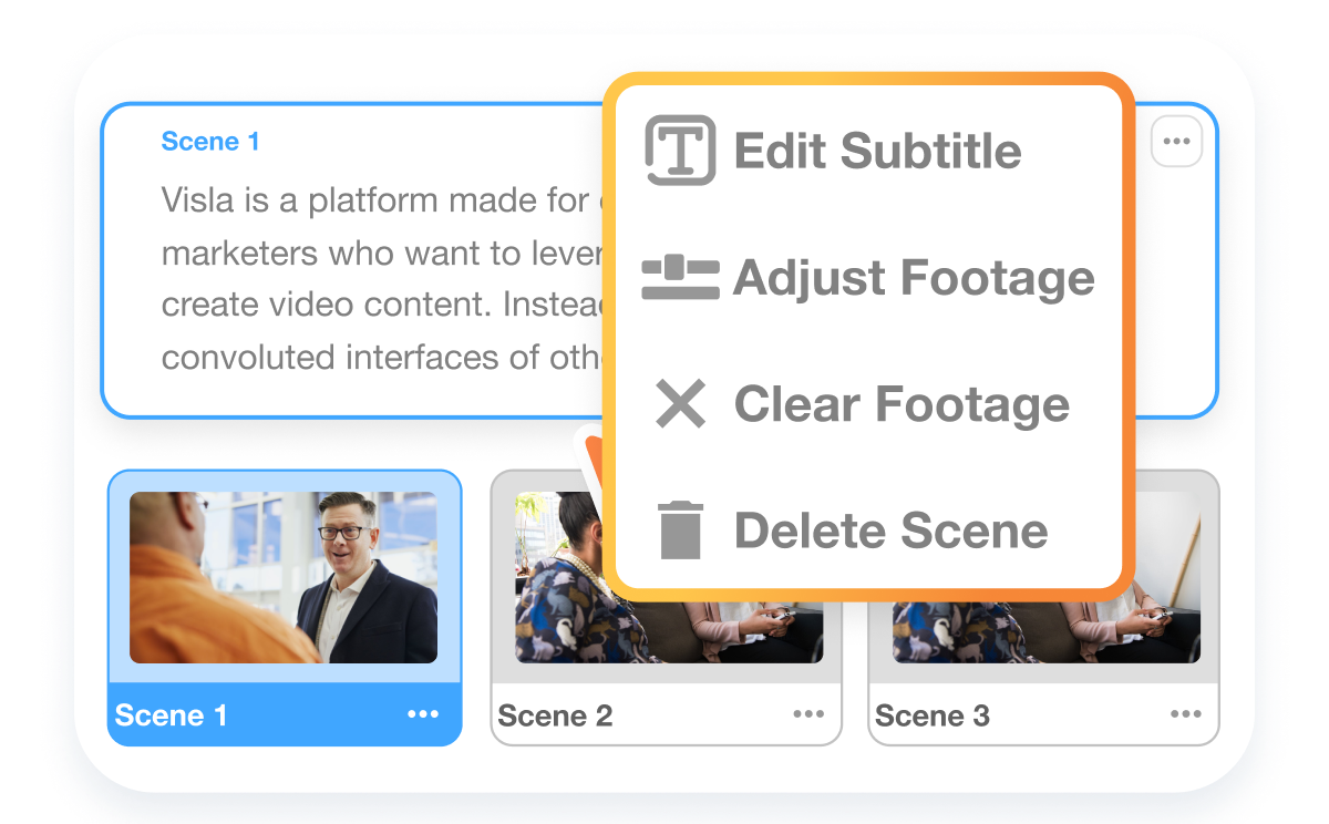 Customize video